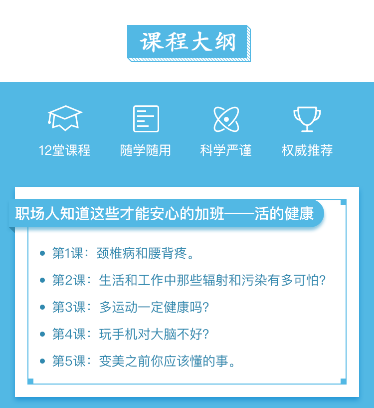 告別健康隱患，給年輕人的健康管理課程插圖4