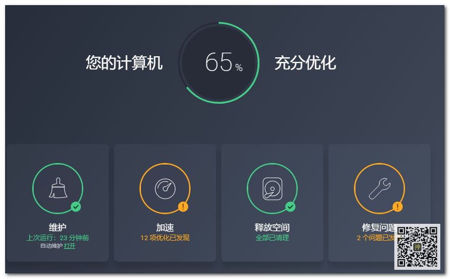 全球最佳電腦性能優(yōu)化神器：不僅能防病毒，還能使系統(tǒng)運行狀態(tài)達到最佳插圖1