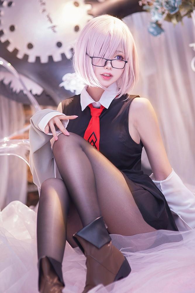 游戲《Fate/Grand Order》瑪修·基列萊特COS圖（CN：Mon夢）插圖5