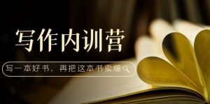 寫作內(nèi)訓(xùn)營：百萬級(jí)大佬教你如何寫一本好書百度網(wǎng)盤插圖